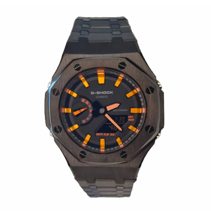 CASIO CASIO Men Liquid Crystal/Analog Dual Display Series Black Watch