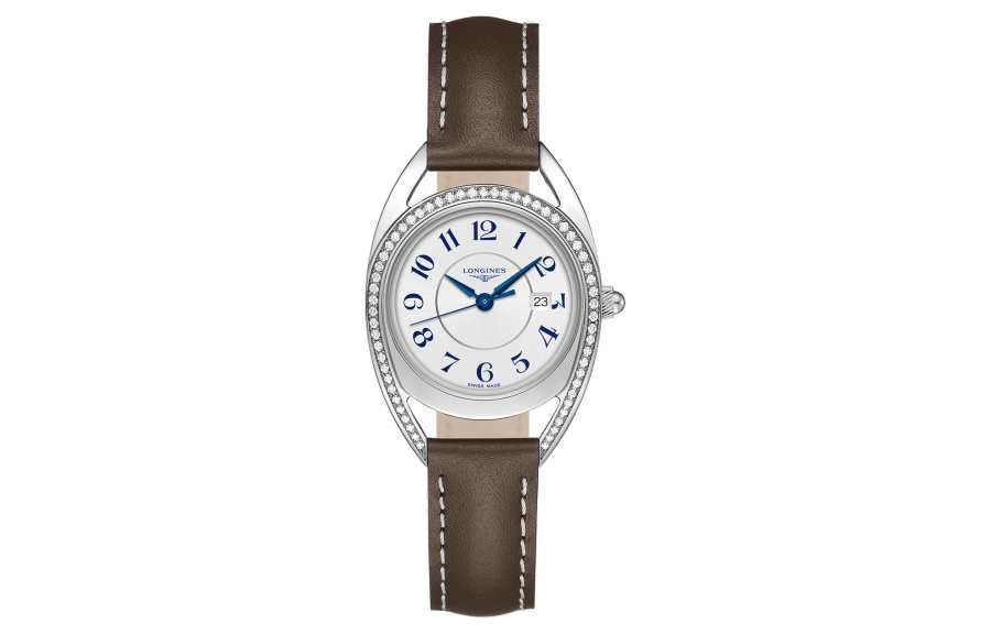 LONGINES Rider Collection Quartz Movement 30m Waterproof Women's Watch 30mm Silver Dial