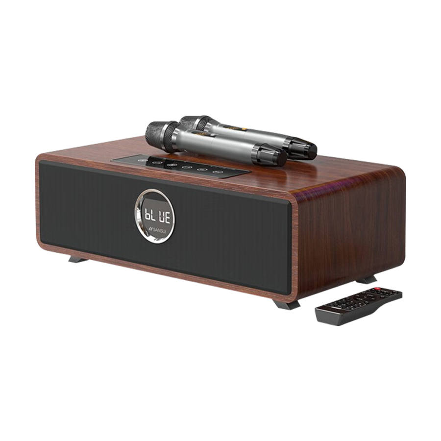 SANSUI Speakers P600 Home KTV Karaoke All in One Computers High Power Desktop Televisions Bluetooth Speakers