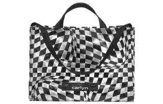 CARLYN Polypropylene Pp Reusable Handbag Regular Unisex Black