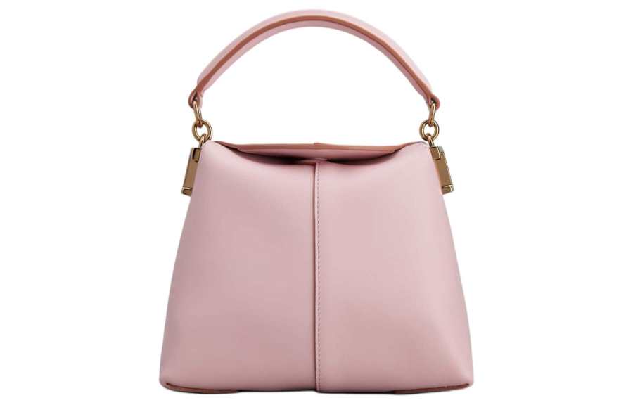 TOD'S Leather Tote Bag, Shopping Bag, Shoulder Bag, Handbag Extra Small Women's Pink