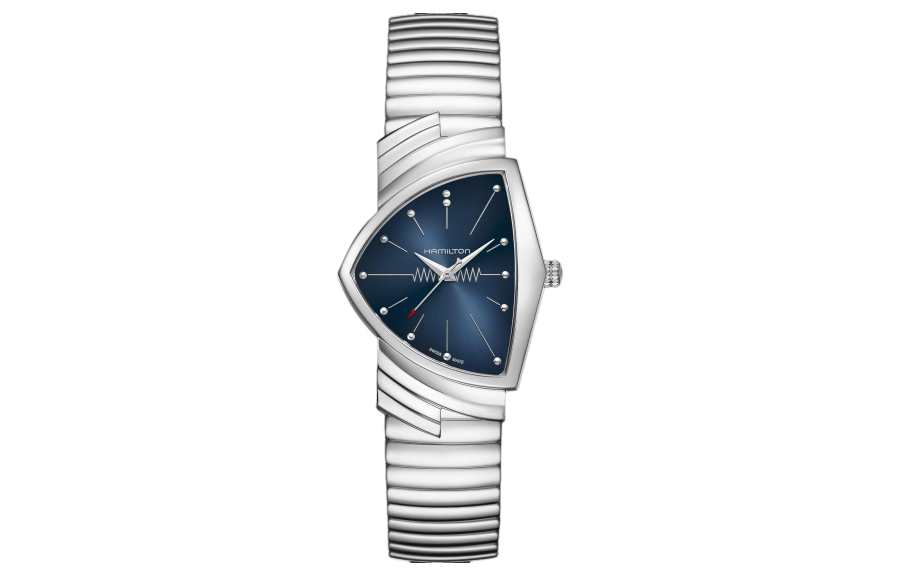 HAMILTON Adventure Collection Quartz Movement 50m Waterproof Men's Watches Watch 32.3*50.3mm Blue Dial