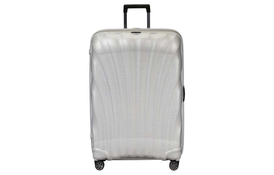 Samsonite SAMSONITE C LITE Solid Color PP Suitcase Travel Bag Luggage 30 Inch Unisex White
