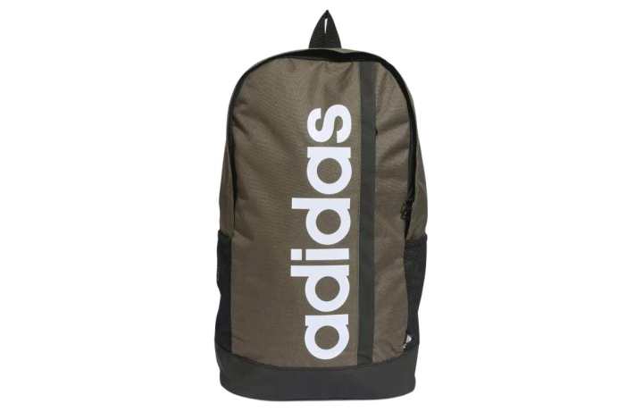 Adidas Adidas Recycled Polyester Plain Weave Fabric Backpack Regular Unisex Olive
