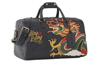CLOT ROOTS Collaboration Leather Tote Bag, Shopping Bag, Handbag, Crossbody Bag, Travel Bag Unisex Black