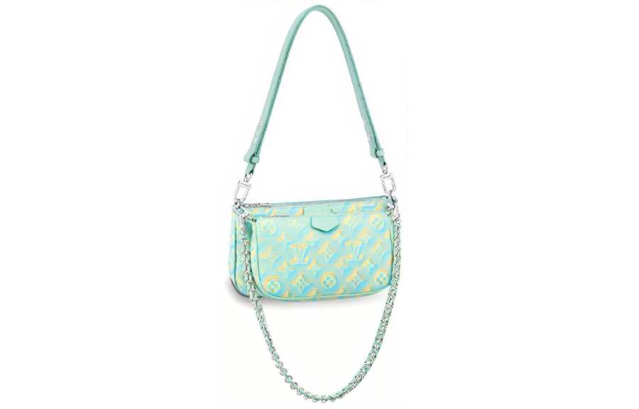LOUIS VUITTON LOUIS VUITTON Multi Pochette Accessoires Water Green