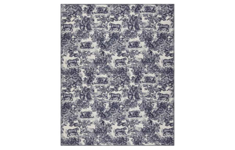 DIOR Knit Scarves Women's Marine Blue