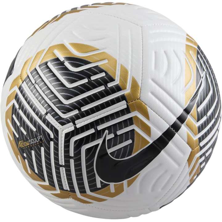 Nike Nike Size 34, Size 5, Size Soccer Ball Rubber Unisex White/Black/Gold Black