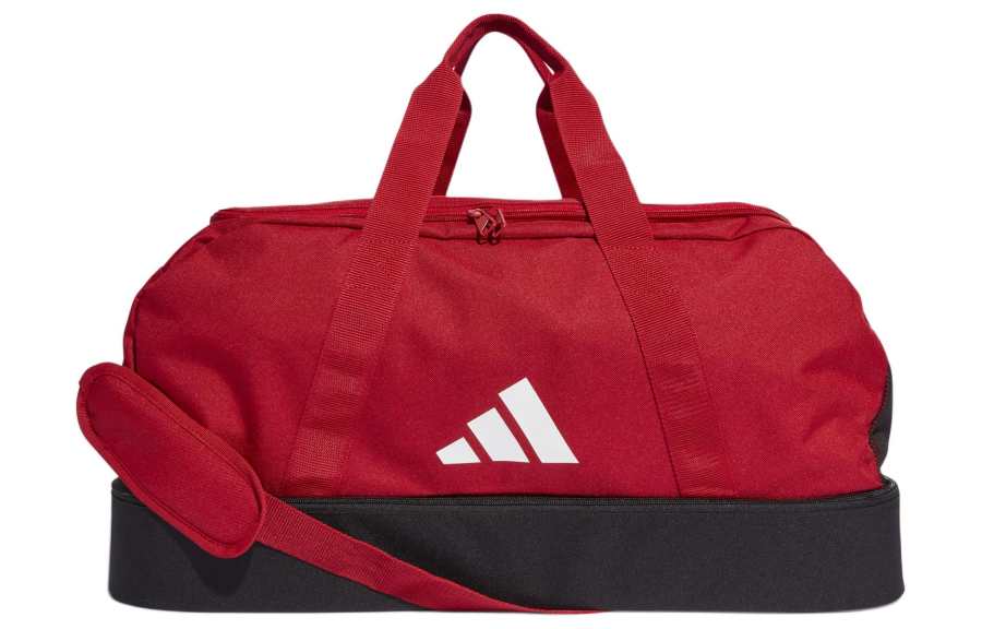 Adidas Adidas Recycled Material Handbag, Shoulder Bag, Crossbody Bag, Travel Bag Medium Unisex Red & Black & White