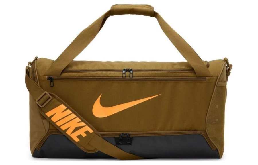 Nike Nike Synthetic Material Portable One Shoulder Travel Bag Large Men's Brown