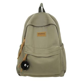 XINGTU Nylon Backpack Regular Unisex Black/White/Green/Khaki