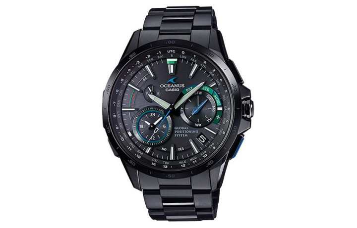 CASIO CASIO Unisex OCEANUS 42mm Black Watch