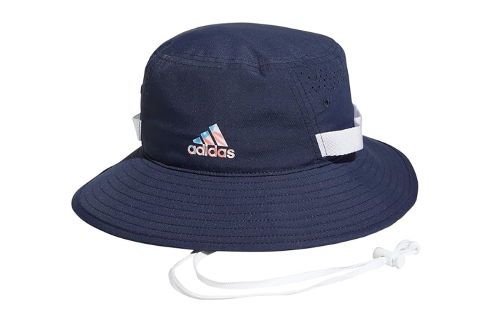 Adidas Adidas Polyester Bucket Hats Men's Blue