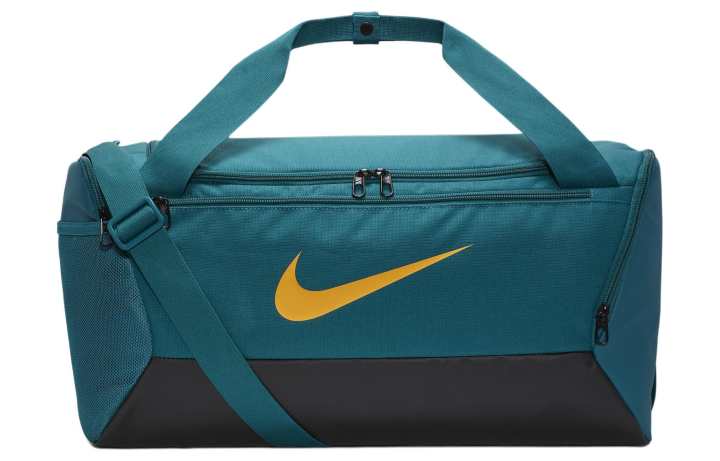 Nike Nike Polyester One Shoulder Crossbody Gym Bag Small Unisex Geode Teal & Black