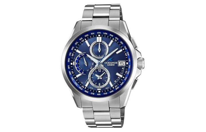 CASIO CASIO Unisex OCEANUS 42.8mm Blue Watch