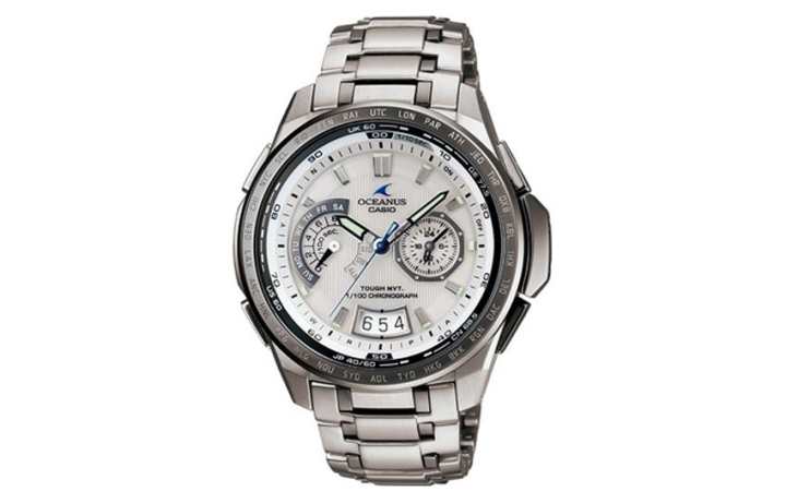 CASIO CASIO Men OCEANUS 45mm Silver Watch