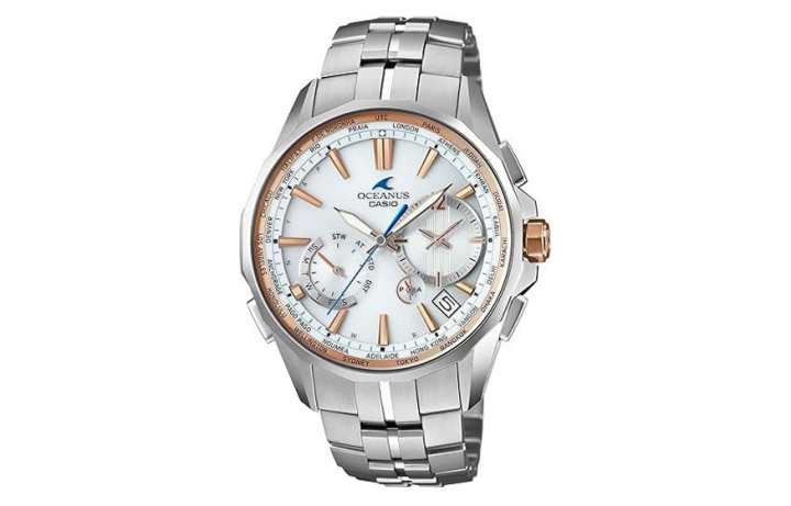 CASIO CASIO Men OCEANUS 43.6mm Silver Watch
