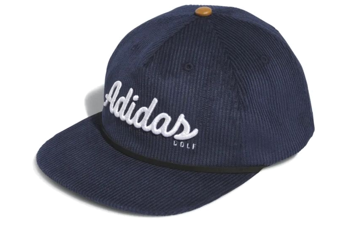 Adidas Adidas Cotton, Corduroy, Recycled Polyester Baseball Caps Men's Navy Blue