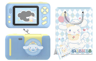 EMIE x SANRIO X18 Flip Digital Camera CMOS 32mb Stable Stand Cinnamoroll Camera Cute Small For Selfies