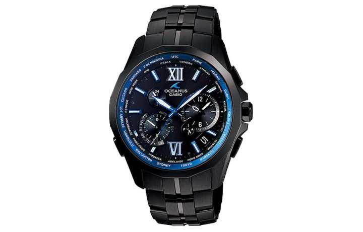 CASIO CASIO Men OCEANUS 42mm Black Watch