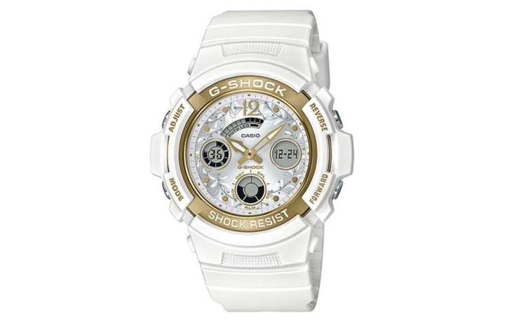 CASIO CASIO Unisex White Watch AW-590LG-7A