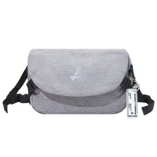 GF Nylon Workwear Bag, Cycling Bag, Shoulder Bag, Crossbody Bag Regular Unisex Gray
