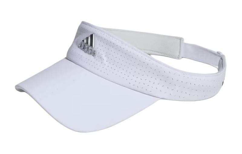 Adidas Adidas Metal, Recycled Polyester Plain Weave Fabric Hats & Caps Women's White