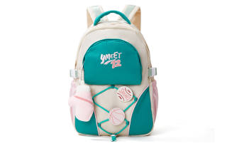 Sound For Life Fabric Laptop Bag Backpack Large Women's Multicolor