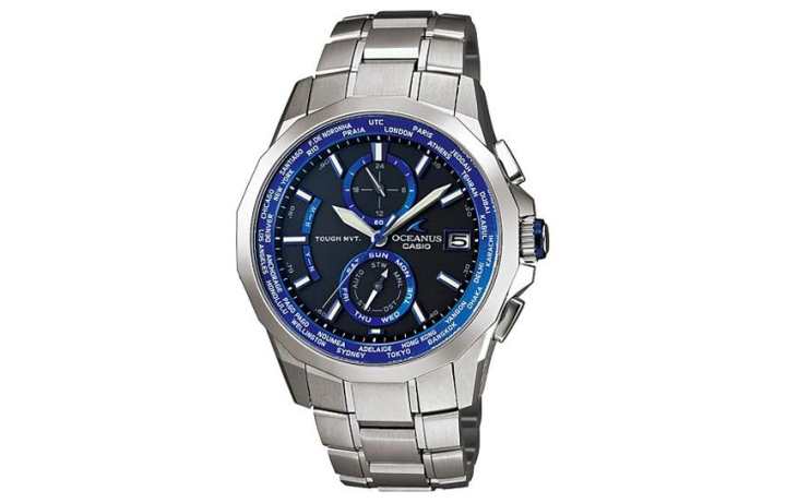 CASIO CASIO Unisex OCEANUS 40mm Black Watch OCW-S2000-1AJF