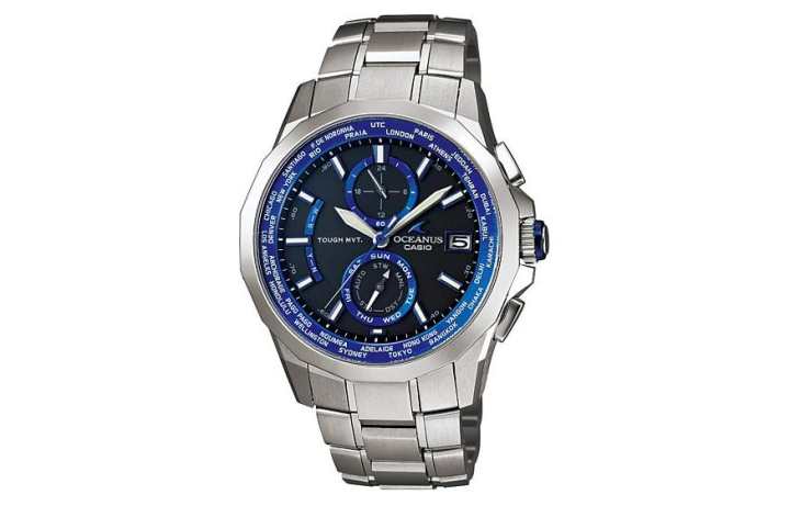 CASIO CASIO Men OCEANUS 42.4mm Blue Watch