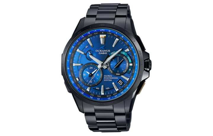 CASIO CASIO Men OCEANUS 44mm Blue Watch
