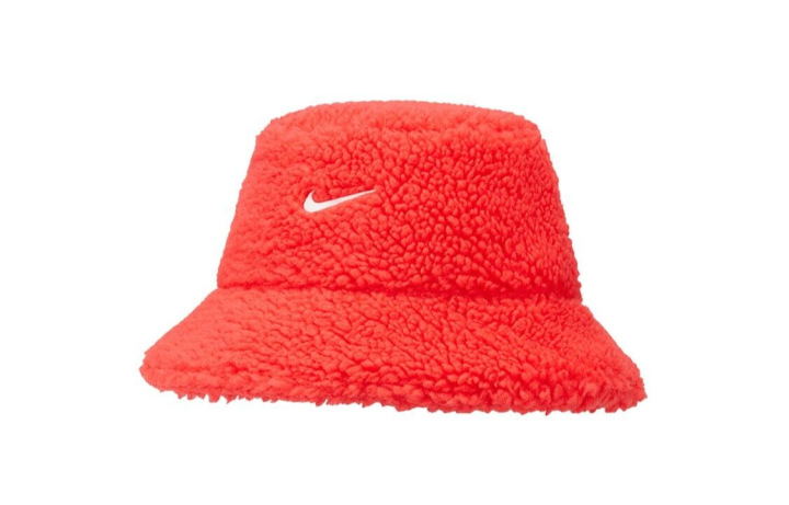 Nike Nike Polyester, Cotton, Acrylic Bucket Hats Kids' Red