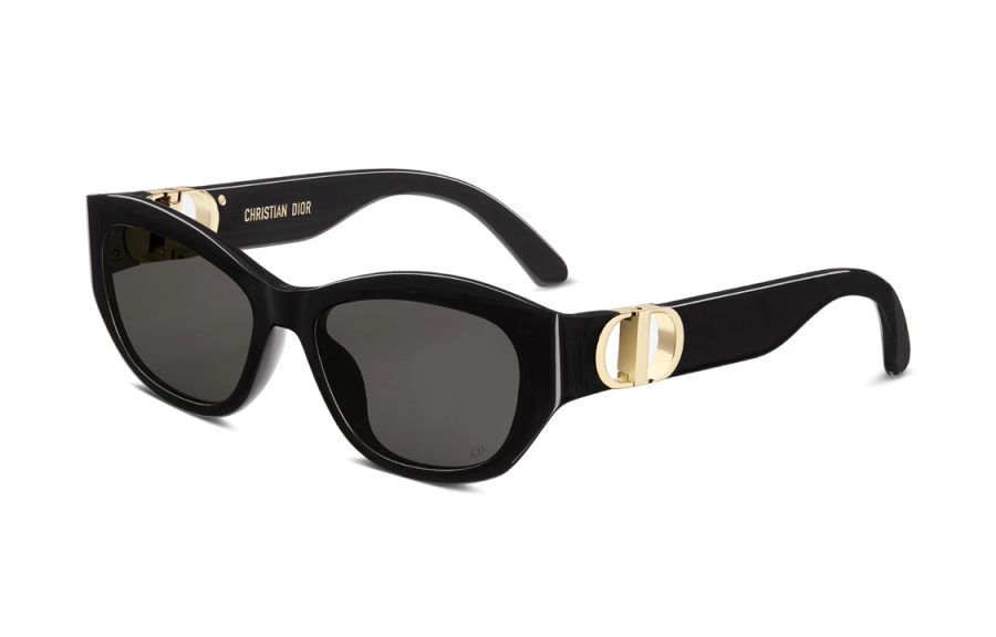 DIOR DIOR Irregular Shape Sunglasses Women's Black