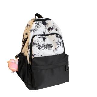 NX DOUGHNUT Nylon Backpack Regular Women's Black/Brown/Blue/Purple
