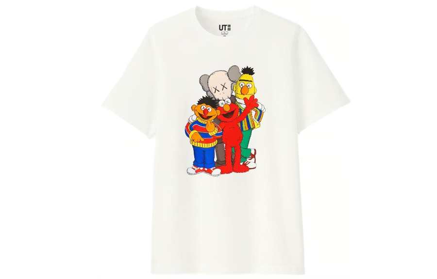 UNIQLO Kaws X UNIQLO X Sesame Street Group Tee