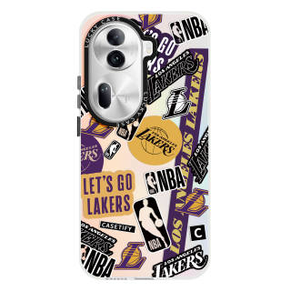 XIAOGU ABS+PC Material NBA Team Gradient Laser Trendy Premium Aesthetic Unisex Phone Cases