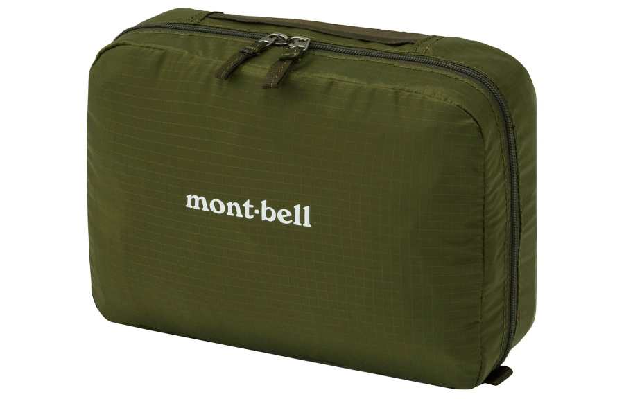 MONTBELL Nylon Toiletry Bag Large Unisex Khaki Green