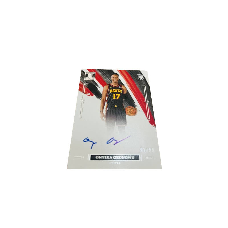 PANINI 20 21 Hawks, Onyeka Okongwu, Player Card, Card Condition Pass Sports Cards