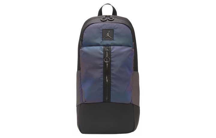 Jordan Jordan Polyester Backpack Regular Unisex Black/Reflection Silver