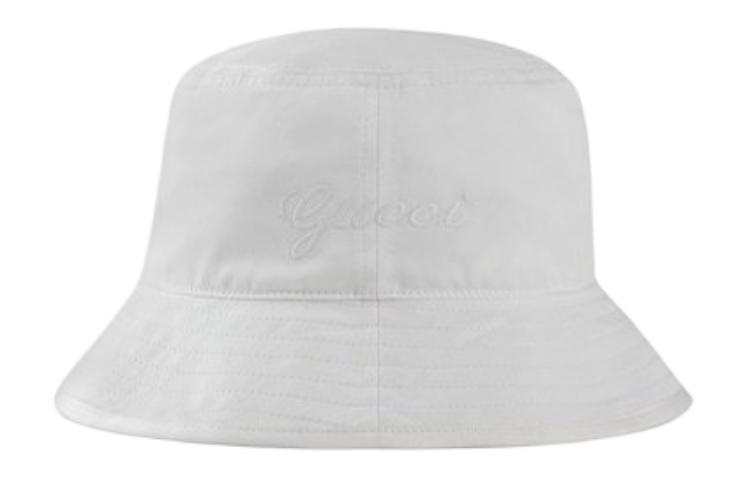GUCCI Cotton, Viscose, Polyester Bucket Hats Men's White