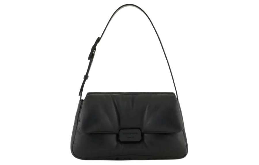 EMPORIO ARMANI Sheepskin Handbag, Shoulder Bag Women's Black