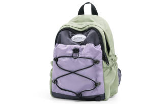 VAOPER Nylon Backpack Women's Dark Khaki/Black/Green Purple/Pink Gray