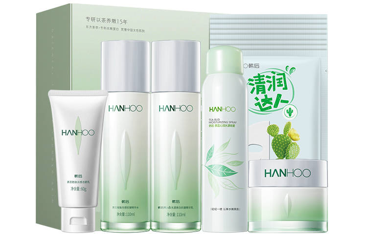 HANHOO Tea Bud Tender White Hydrating Box Skincare Sets