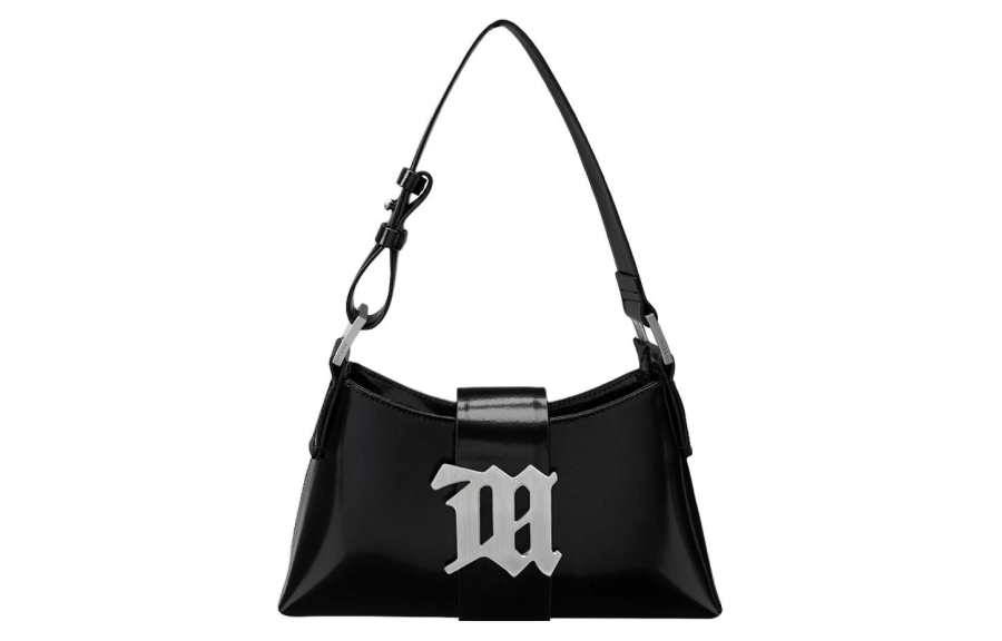 Misbhv 【Previous Season】leather logo-plaque shoulder bag