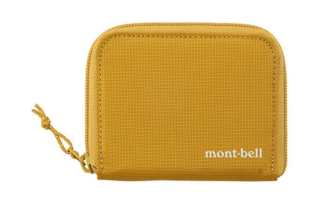 MONTBELL Nylon Wallet Regular Unisex Yellow