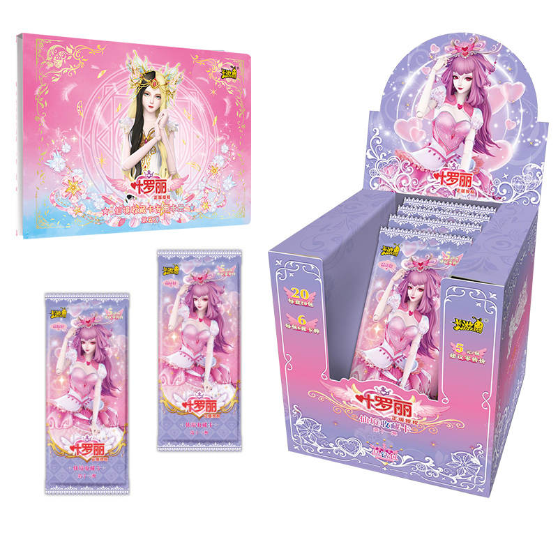 KAYOU Yelolix Fairyland Collectible Card, Crystal Diamond Pack 11 Card Deck IP / Anime Cards Full Box
