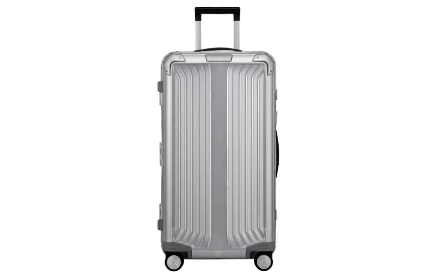 SAMSONITE LITE BOX Aluminum Suitcase Luggage 27 Inch 30 Inch Unisex Silver