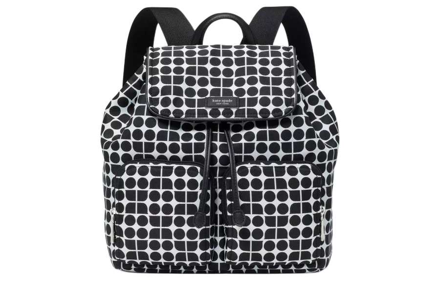 Kate Spade Kate Spade Leather Backpack Women's Black Multicolor