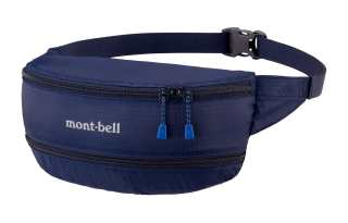 MONTBELL 1.9 L 2.7L Fanny Pack Outdoor Bag Nylon Marine Blue Unisex