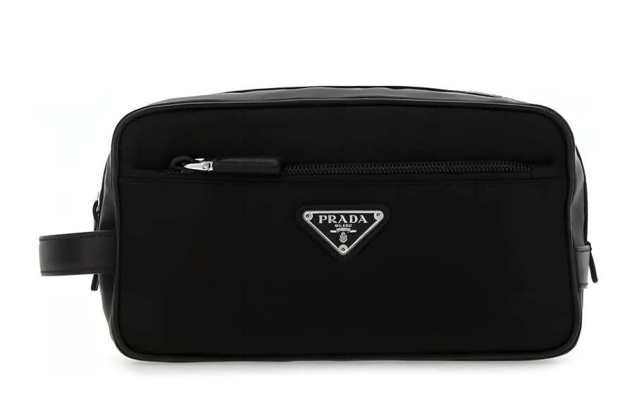 PRADA PRADA Nylon Makeup Bag Men's Black